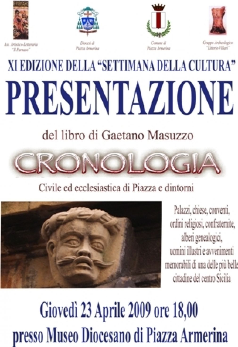 2009 Presentazione di "CRONOLOGIA"-2