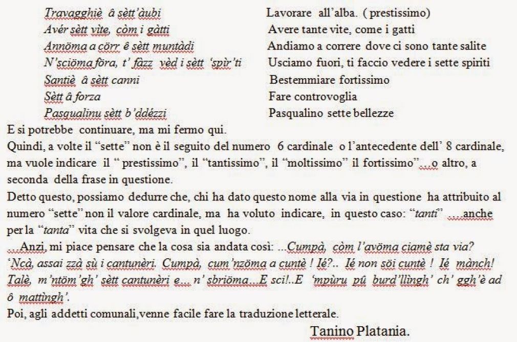 Ricordate il dilemma Sette Cantoni?