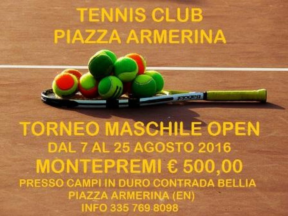 Torneo Open Tennis