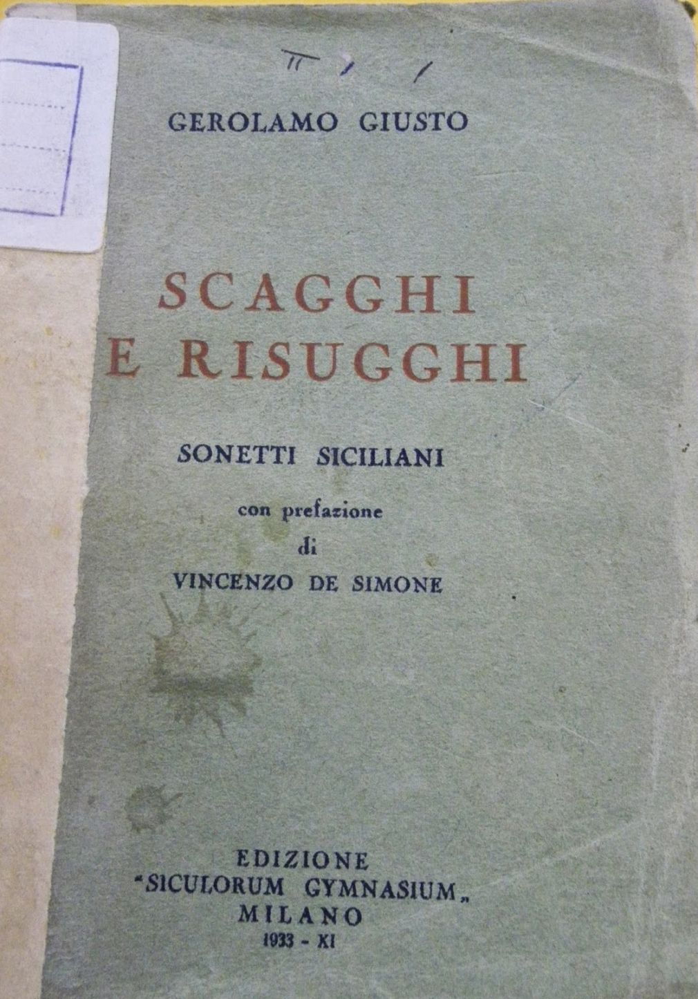 Scagghi e risugghi