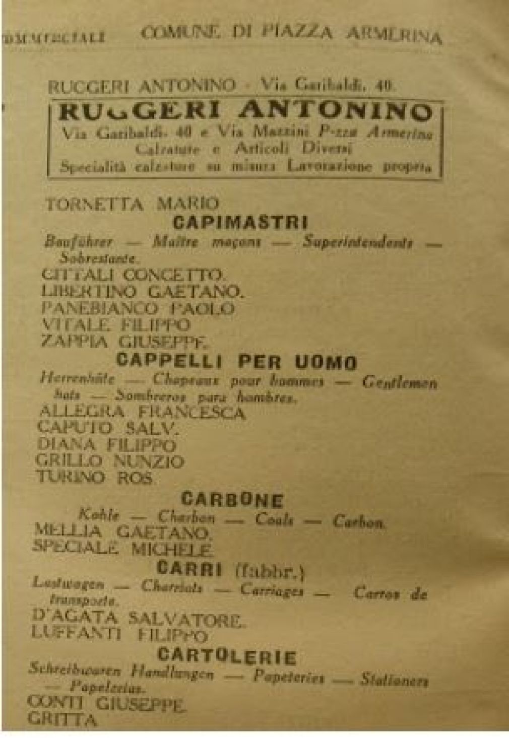 1925 I Commercianti a Piazza/7