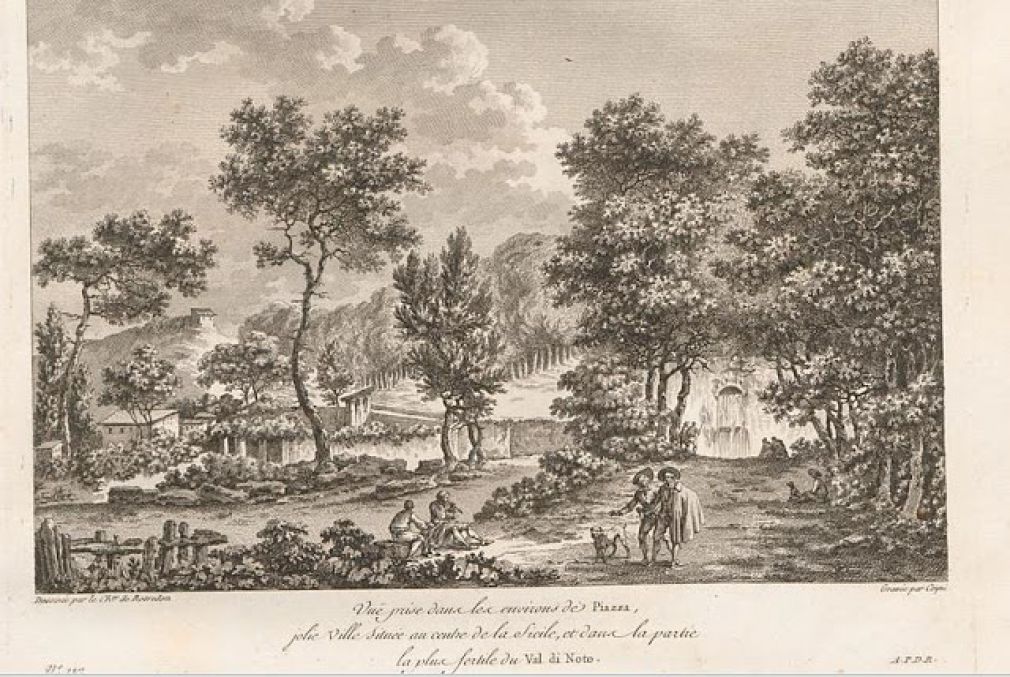 1785 Turista Abate de Saint-Non/Piazza 2