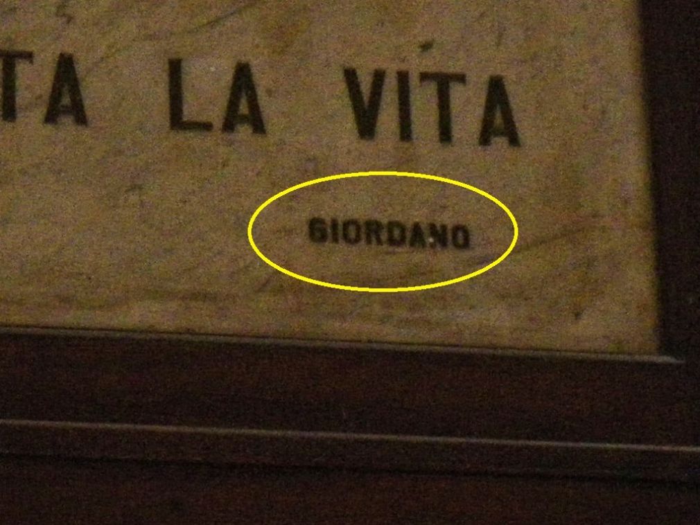 La famosa frase all&#039;ingresso dell&#039;ex ITIS
